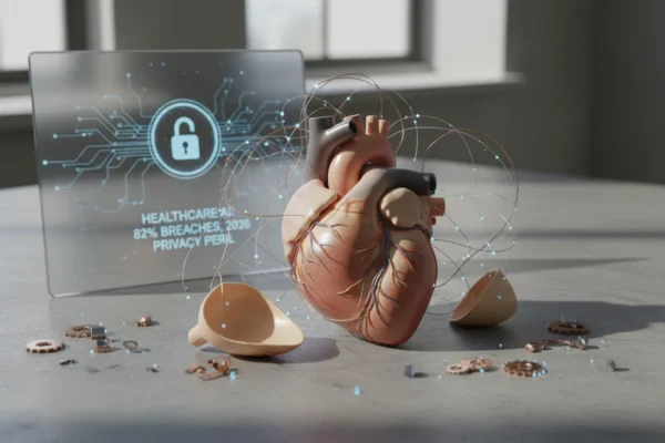 Healthcare AI: 82% Breaches, 2026 Privacy Peril