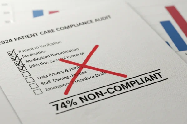 Healthcare Compliance: 74% Fail in 2024